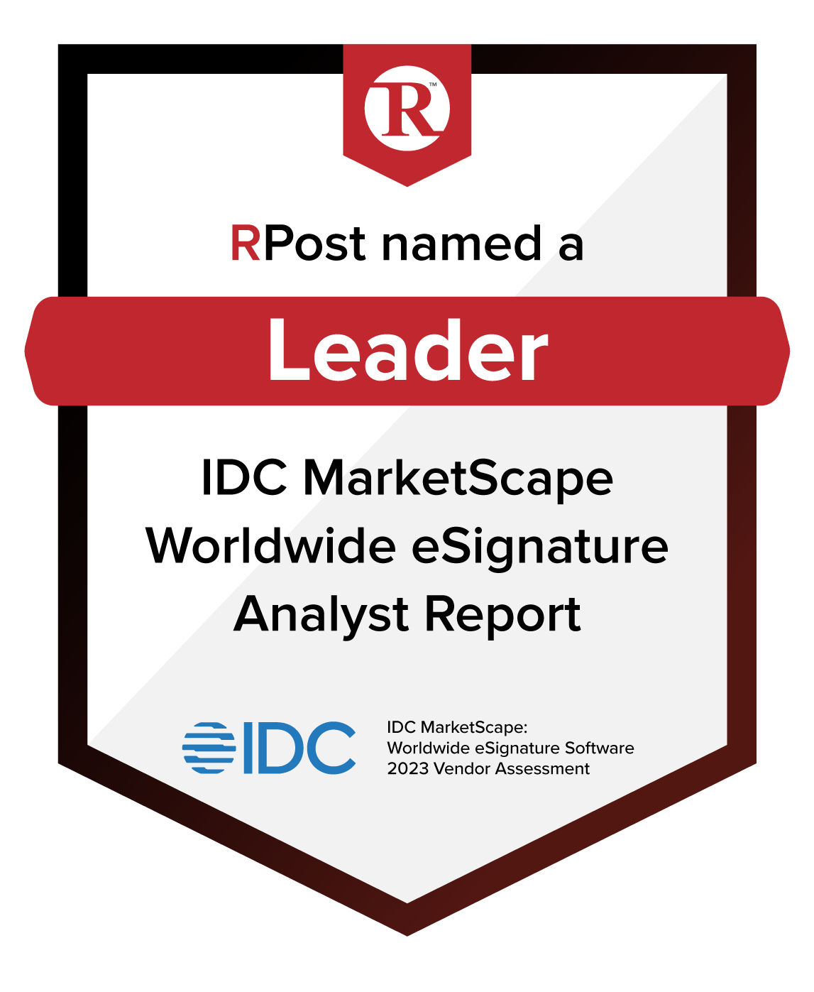 IDC Marketscape Worldwide eSignature Analyst Report 2023